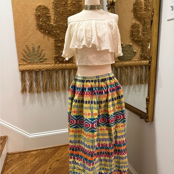 Cream Off-Shoulder Ruffle Top - Picture 2 of 2